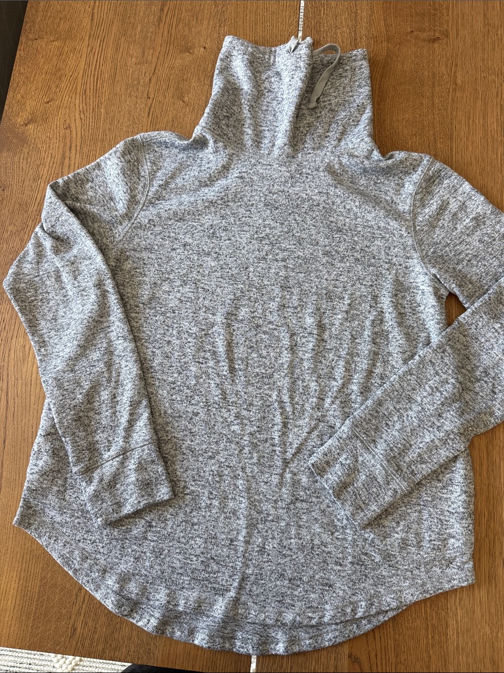 Old Navy Heather Gray Cowl Neck Pullover Sweater
